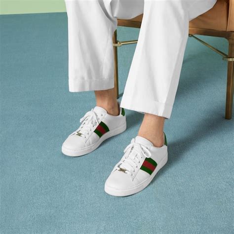 fisherman gucci ace|Men's Gucci Ace sneaker with Web .